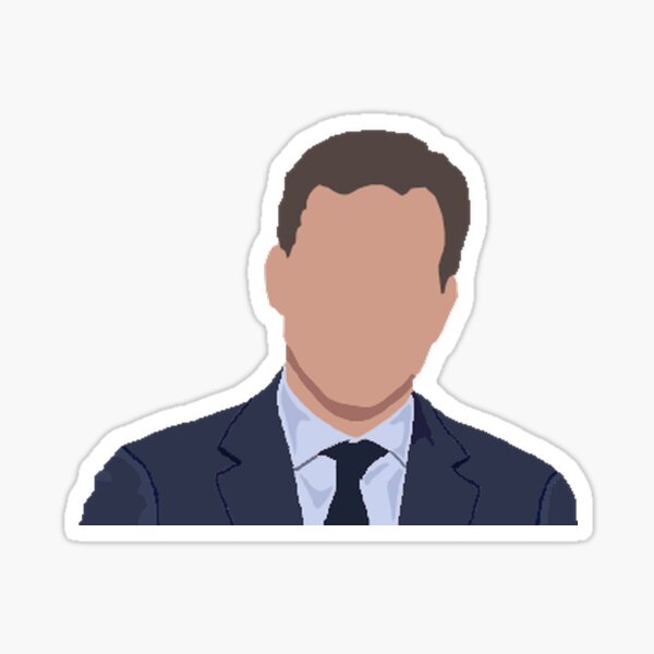 &ldquo;Jake Tapper Cartoon&rdquo; Sticker for Sale by filastrocca | Redbubble