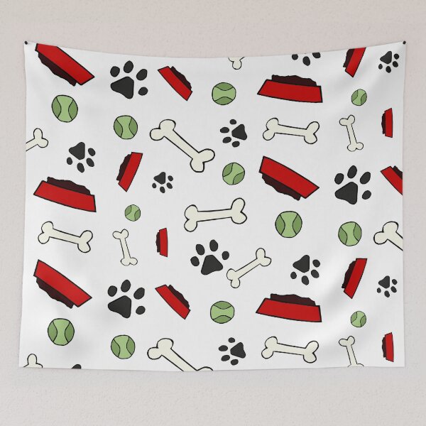 Item preview, Dog pattern designed and sold by awesomenerdshop.