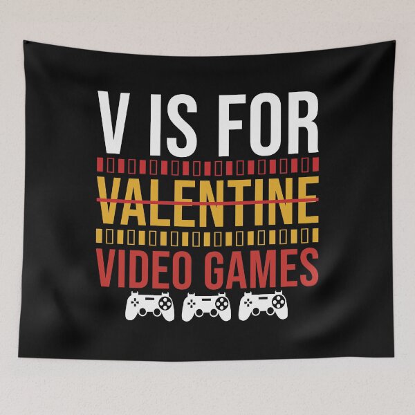 Item preview, Funny Video Games Lover Valentines Day designed and sold by mographicdesign.