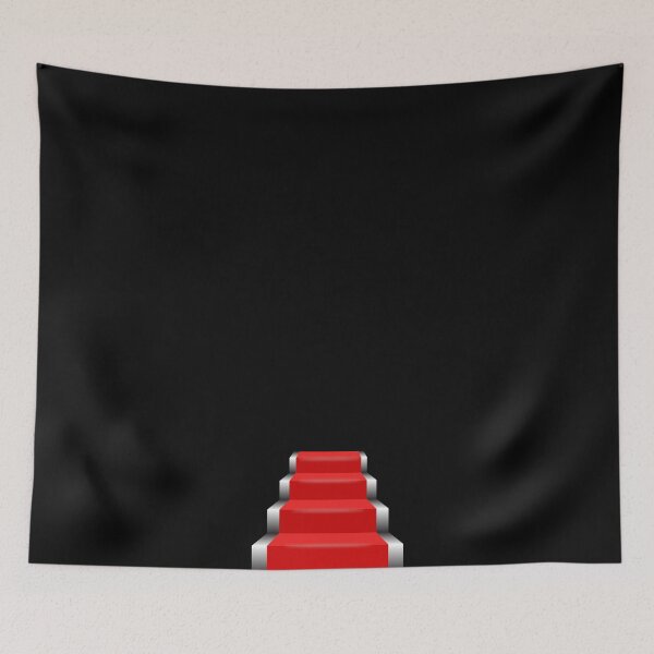 Item preview, stairs with red carpet designed and sold by basitcv.