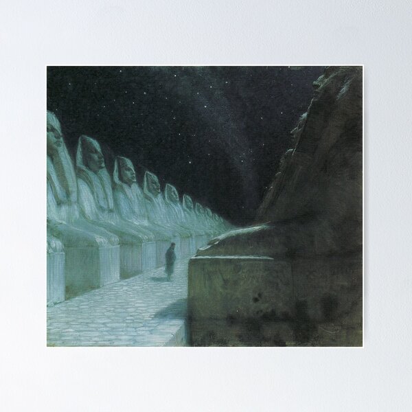 Item preview, The Way Of Silence by Frank Kupka (František Kupka) designed and sold by IndieArtDream.