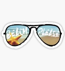 beach please Sticker