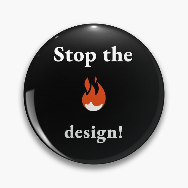 Item preview, Stop the FIRE design! designed and sold by Drilad.
