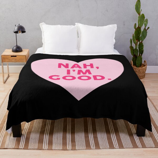 Item preview, Funny Anti Valentine's Day Nah I'm Good designed and sold by mographicdesign.
