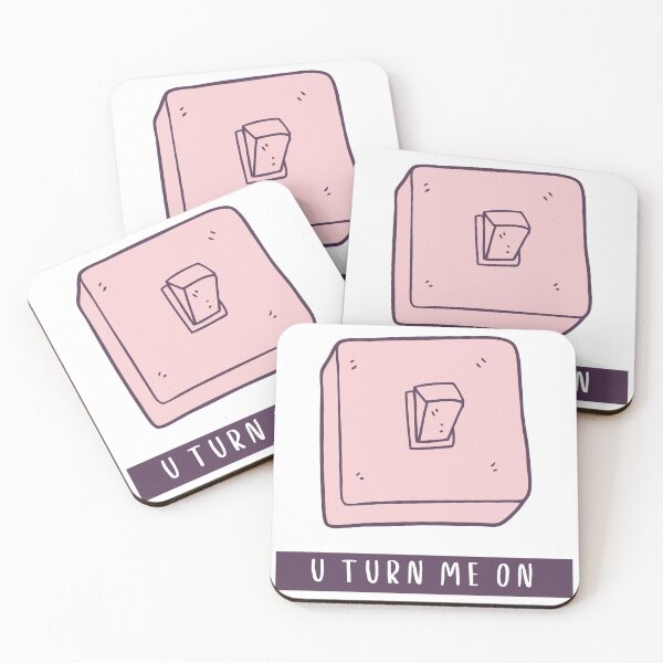 Item preview, U Turn Me One Happy Valentine`s Day - Funny Light Switch Design designed and sold by PandaSoul.