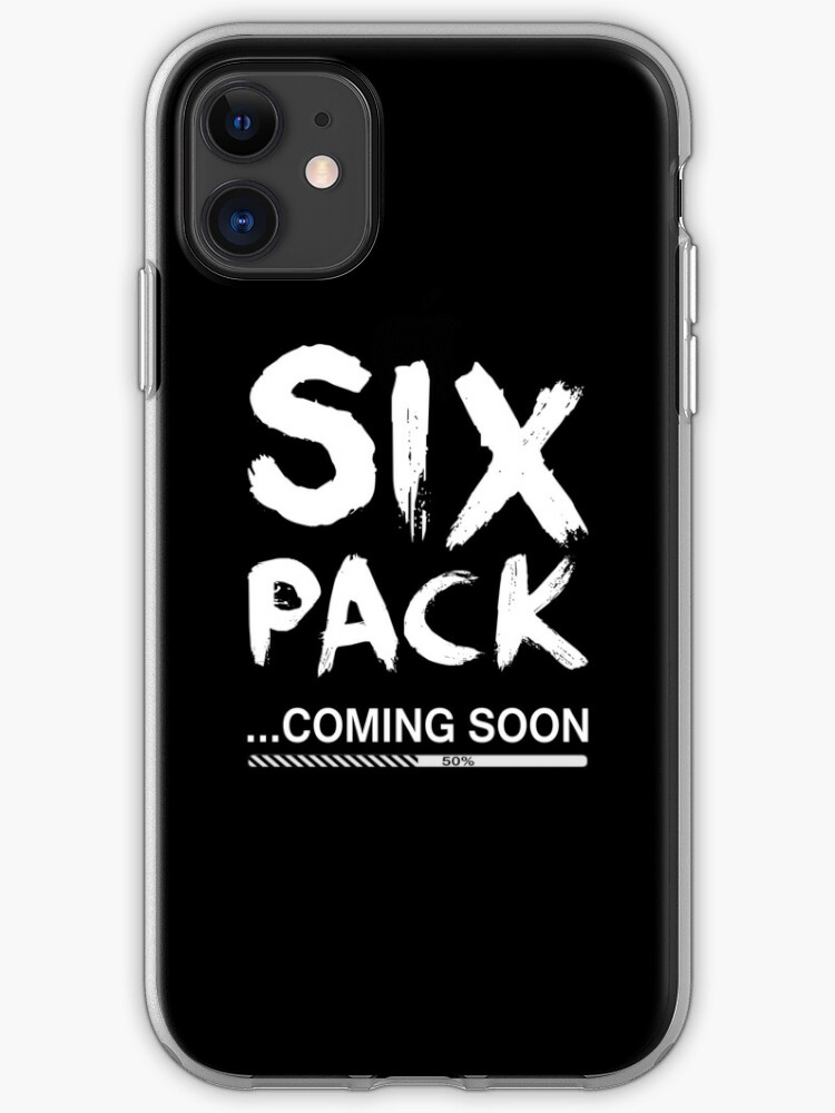 Six Pack Coming Soon Iphone Case Cover By Good4u Redbubble