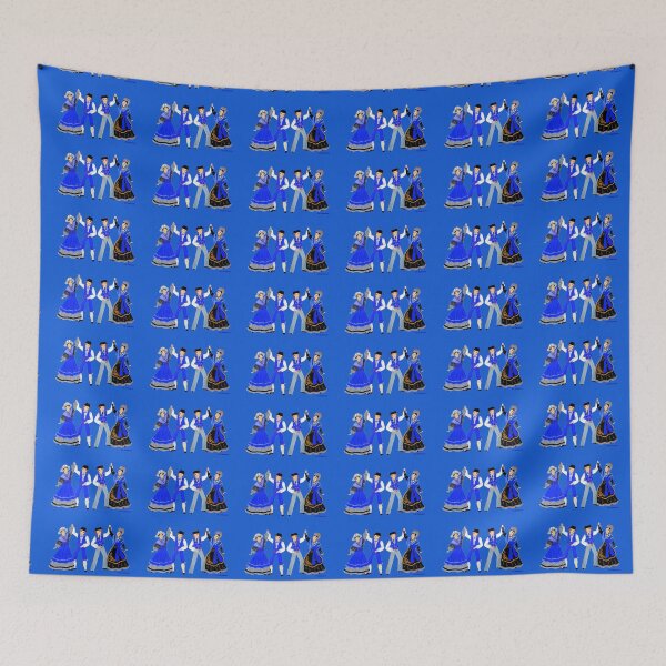 Item preview, Costumes from SAVOIE, France. Color background designed and sold by Catherine Debusne.