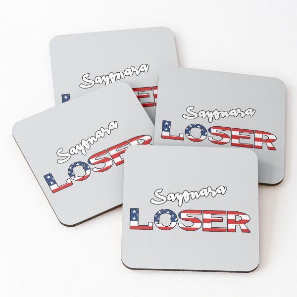 Item preview, Sayonara LOSER Donald Trump 20 January 2021 designed and sold by SolidEarthArt.