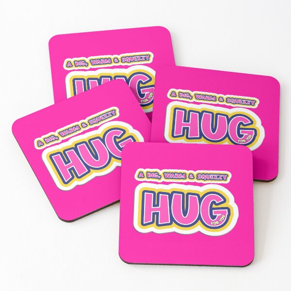 Item preview, Send big squeezy hug coupon to someone special  - like virtual hugs and kisses designed and sold by Caroline Laursen.
