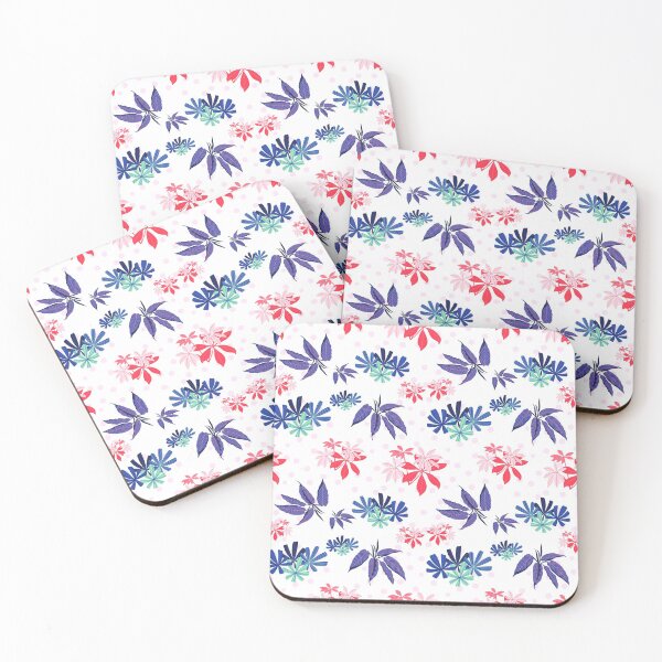Item preview, Tropical Vibes Floral Leaf Pattern designed and sold by happyshopg.