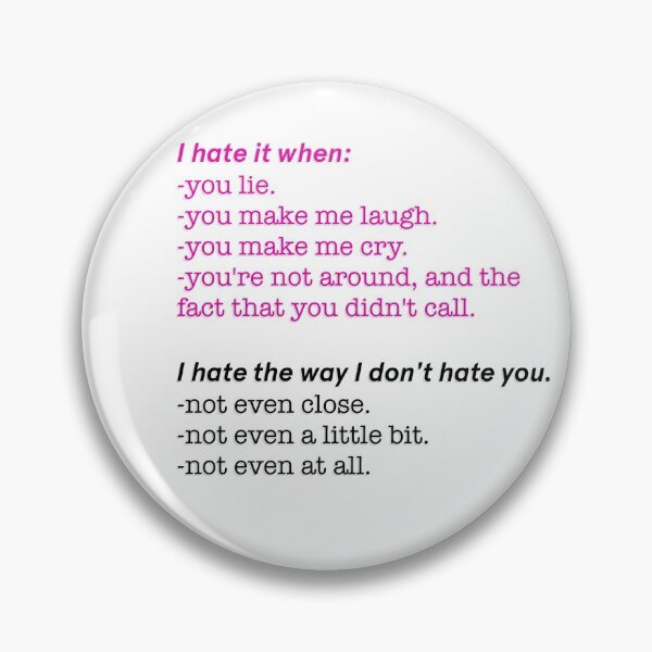 Item preview, 10 Things I Hate About You designed and sold by erinsdrawings.
