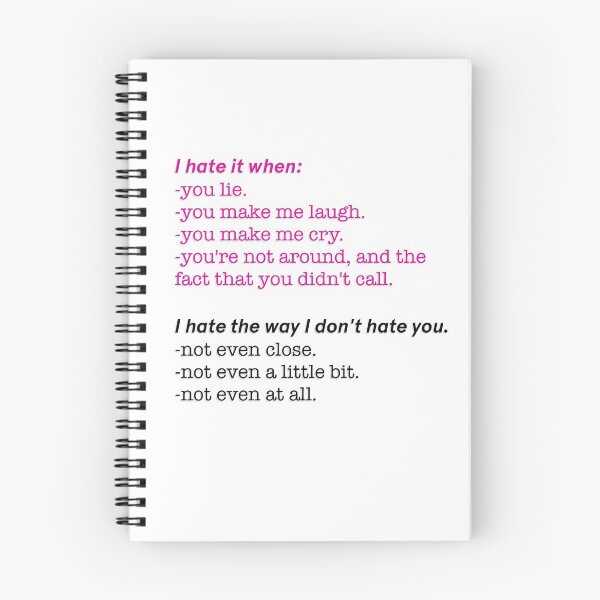 Item preview, 10 Things I Hate About You designed and sold by erinsdrawings.