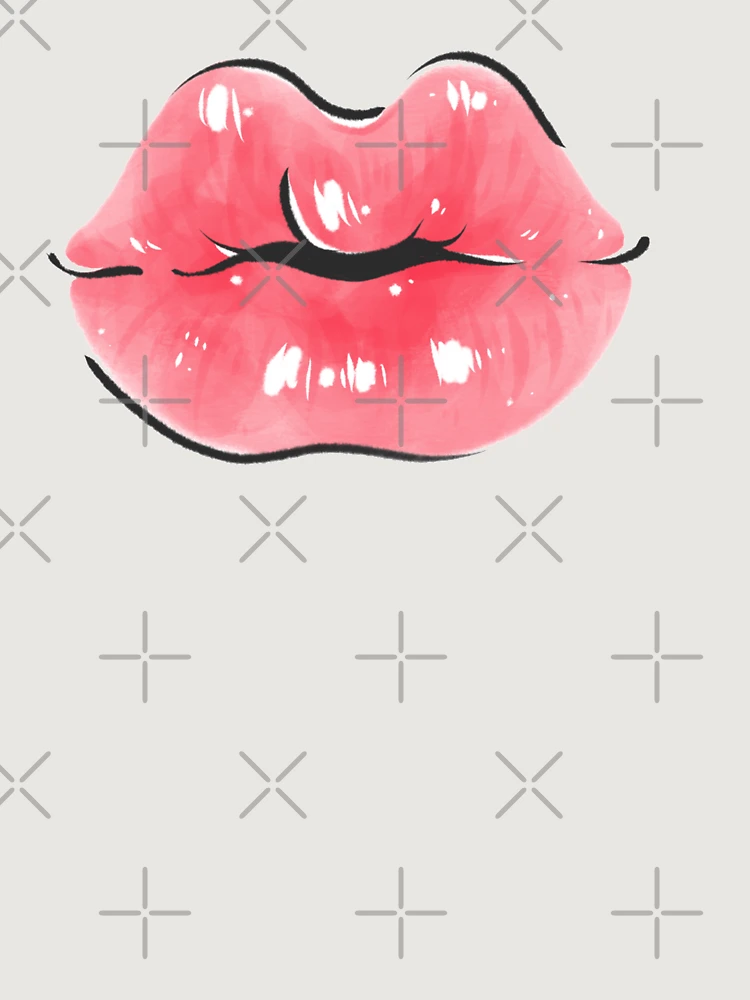 Thumbnail 6 von 6, Premium Oversized Pullover,  Lippen designt und verkauft von RheaRealm.