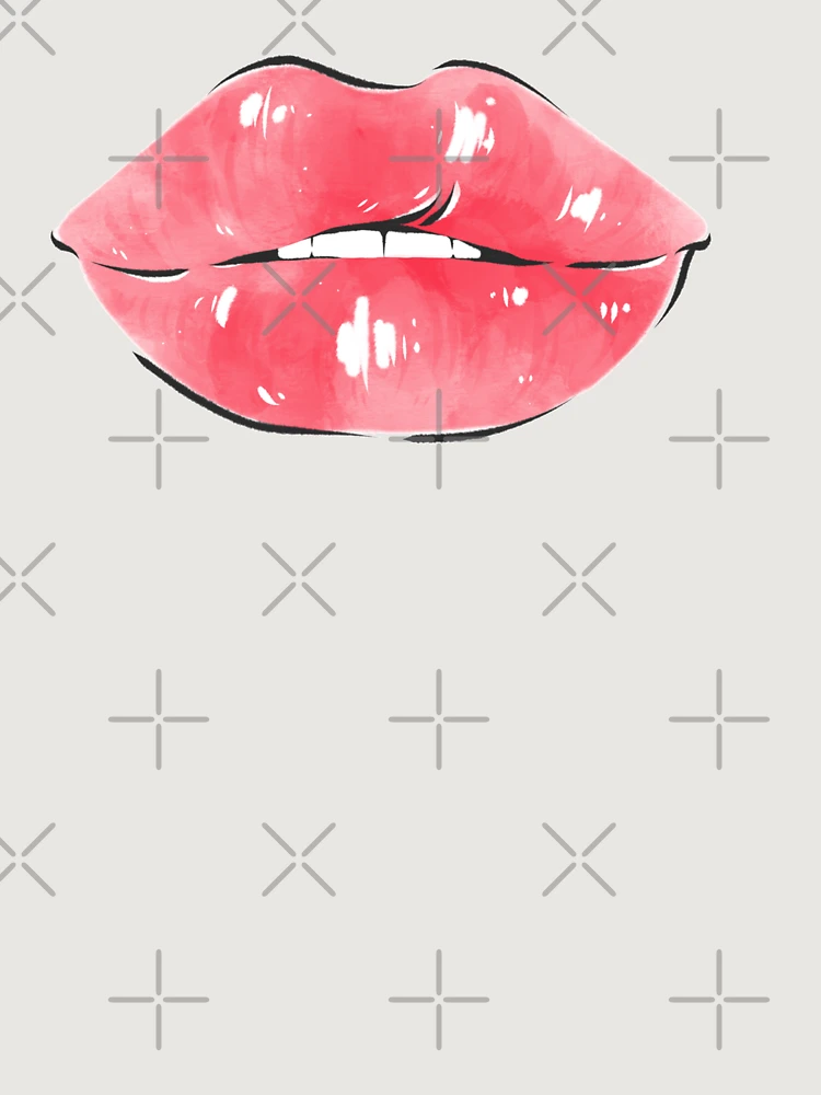Thumbnail 6 von 6, Premium Oversized Pullover, Lippen designt und verkauft von RheaRealm.