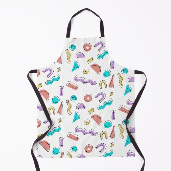 Item preview, 90s shapes pattern designed and sold by JWDesignCo.