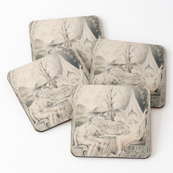 Item preview, Illustration to Milton's Paradise Lost by William Blake designed and sold by IndieArtDream.
