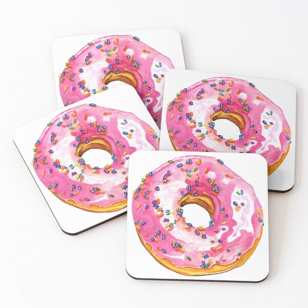 Item preview, Pink Sprinkle Donut designed and sold by SarahRoethleArt.