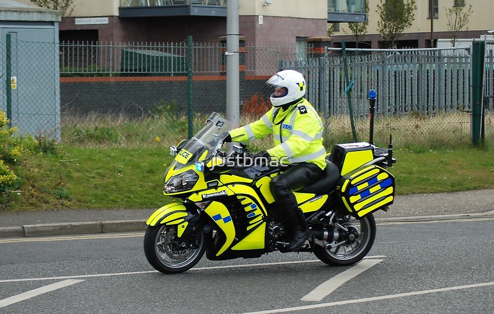 action man police motorbike