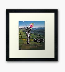 Back to the ground Framed Print