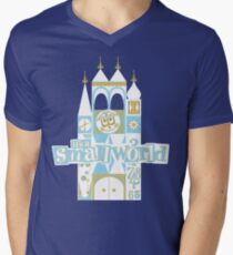 it's a small world! Men's V-Neck T-Shirt