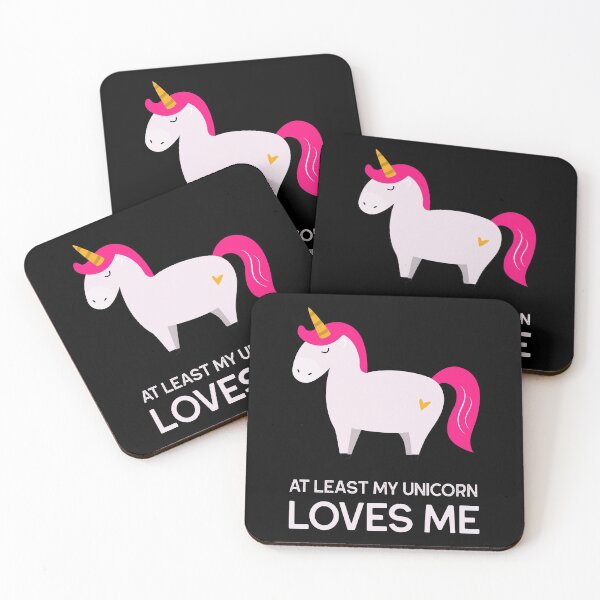 Item preview, At Least My Unicorn Loves Me designed and sold by Unicorn7Magic.