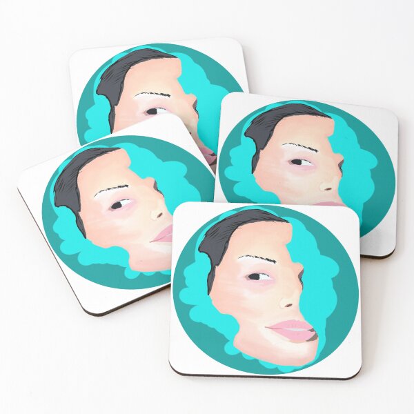 Item preview, Moody face a girl in face painting designed and sold by chrstdnl.