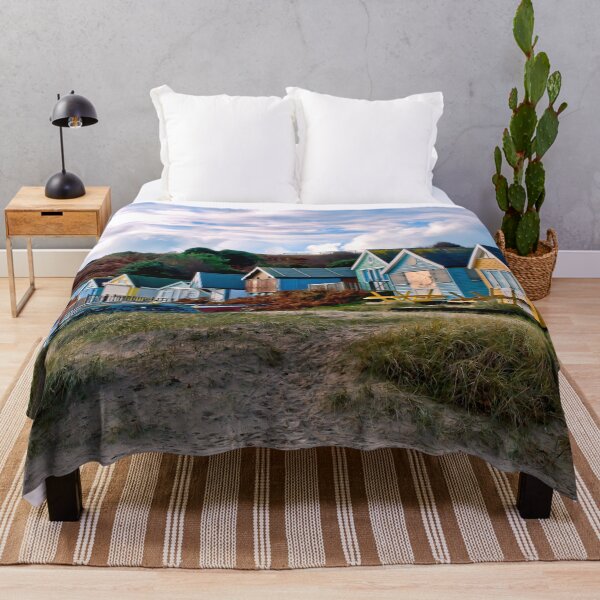Item preview, Beach Huts Hengistbury Head Dorset England designed and sold by AndyEvansPhotos.