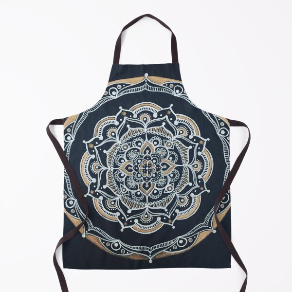 Item preview, Brown mandala. Golden mandala. Beautiful simple mandala. Square designed and sold by soniaaseguin.