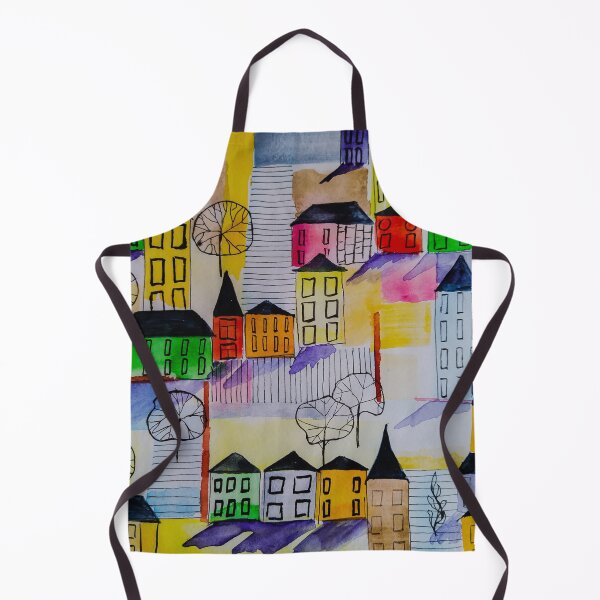Item preview, fun city with trees designed and sold by Natairbrush.