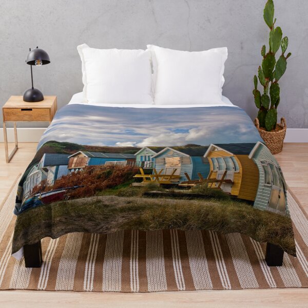 Item preview, Beach Huts Hengistbury Head Dorset England designed and sold by AndyEvansPhotos.