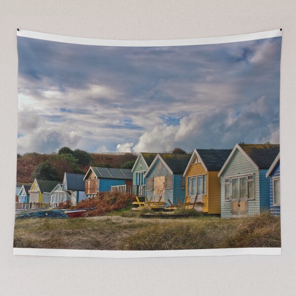 Item preview, Beach Huts Hengistbury Head Dorset England designed and sold by AndyEvansPhotos.