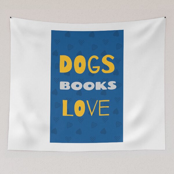 Item preview, Dogs Books Love  designed and sold by formylovelydog.