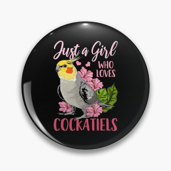 Details about   Bird Badge Set Cockatiel Lovebird Budgie Parrot Cute Buttons Pinback Pin Brooch 