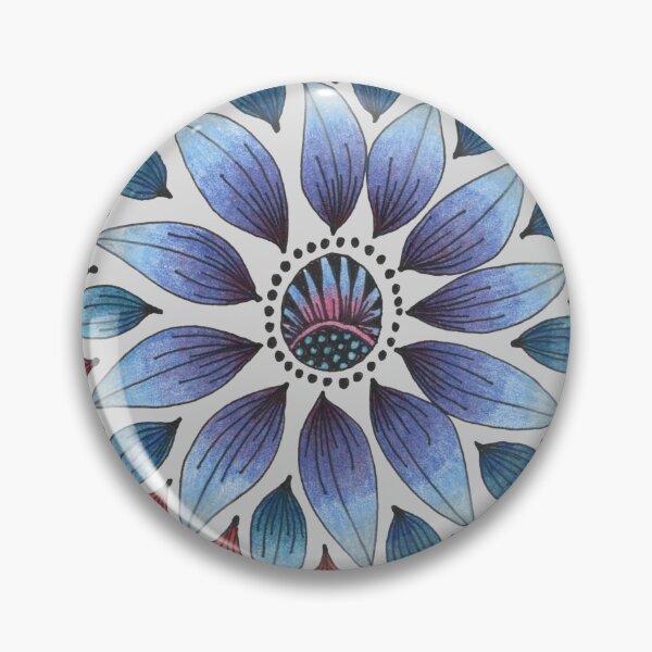 Item preview, Gray mandala. Circle mandala. Flower mandala. Mandala decor designed and sold by soniaaseguin.