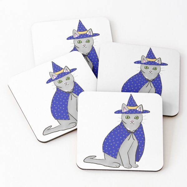 Item preview, Wizard Cat designed and sold by alxandromeda.