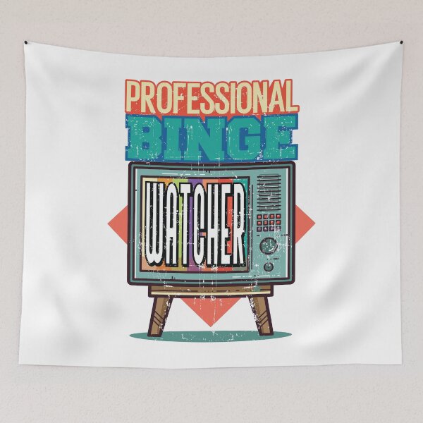 Item preview, Professional Binge Watcher  designed and sold by NewADesigns.