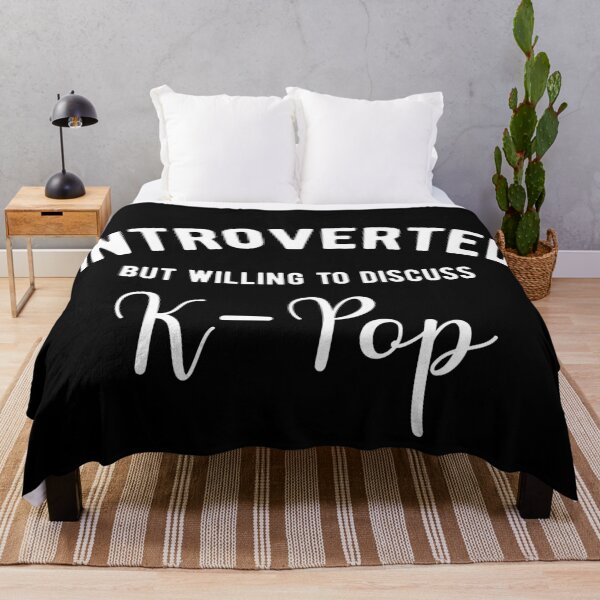 Item preview, Introverted K Pop fan designed and sold by ReignGFX.