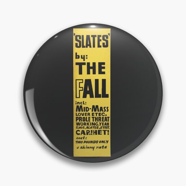 Item preview, The Fall Band Mark E Smith Slates designed and sold by WASABISQUID.