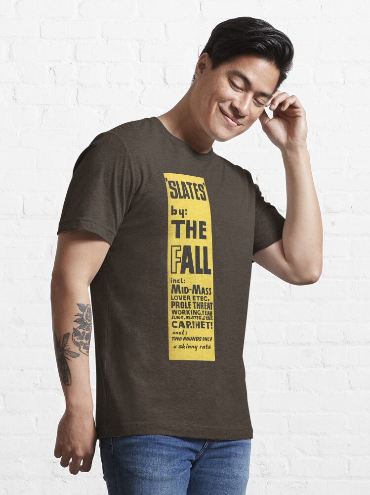 The Fall Band Mark E Smith Slates Essential T-Shirt for Sale by  WASABISQUID