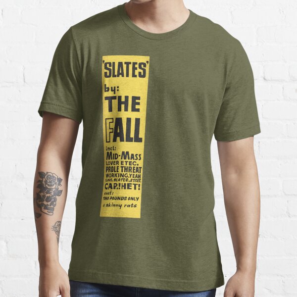 The Fall Band Mark E Smith Slates Essential T-Shirt for Sale by  WASABISQUID