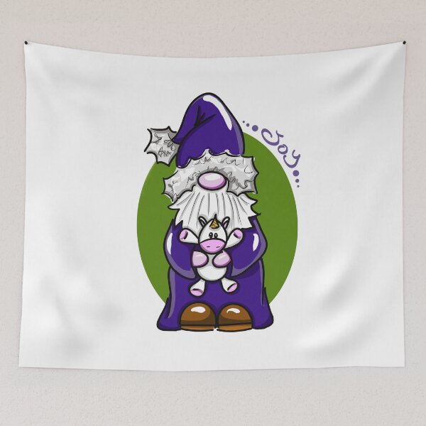 Item preview, Joy Gnome designed and sold by lovingkakeart.