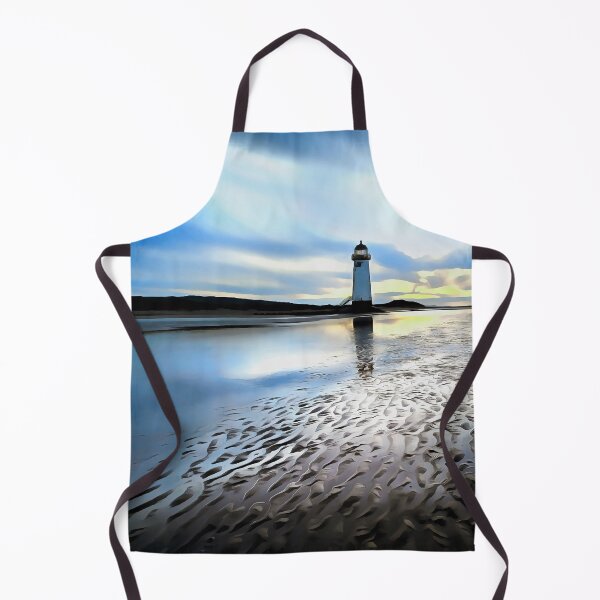 Item preview, Point of Ayr Lighthouse (Painting) designed and sold by cmphotographs.
