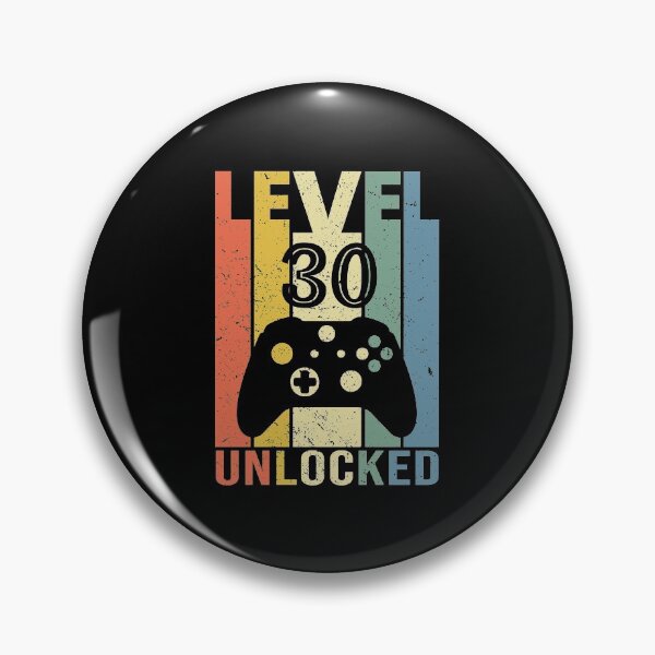 Item preview, 30th Birthday Level 30 Unlocked Video Gamer designed and sold by honeyandcotton.
