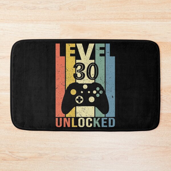 Item preview, 30th Birthday Level 30 Unlocked Video Gamer designed and sold by honeyandcotton.