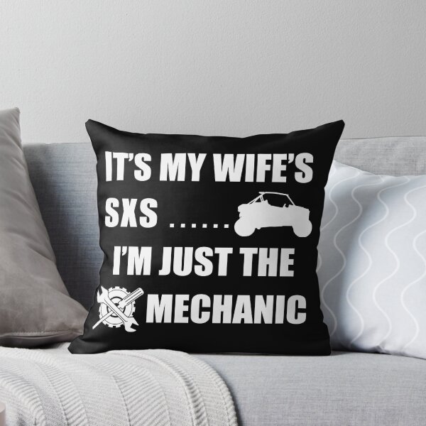 Item preview, It's My Wife's SXS I'm Just the Mechanic designed and sold by RZRriders.