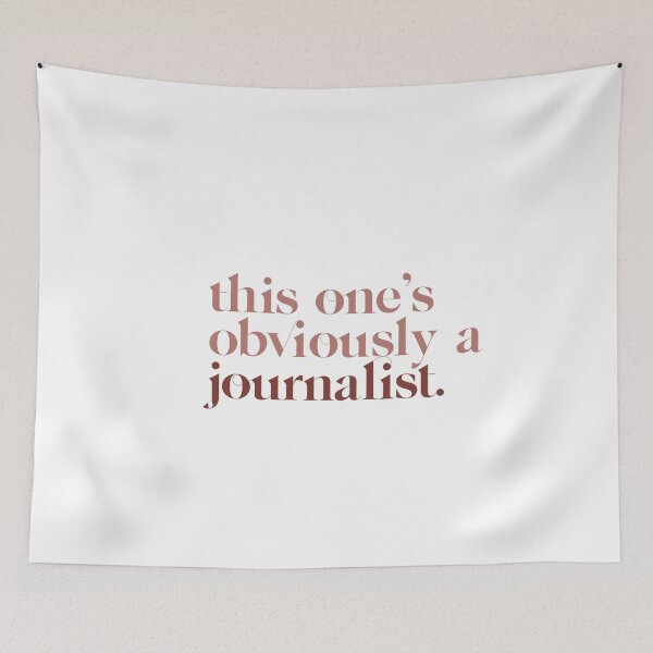 Item preview, this one's obviously a journalist bookish writing quote designed and sold by viviennesworld.