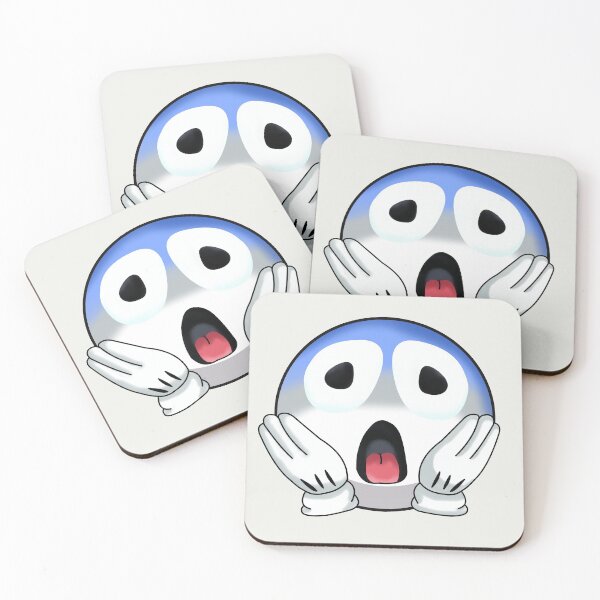 Item preview, amazed emoji designed and sold by ZiphGames.