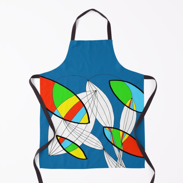 Item preview, Organic objects - 4 colors on Blue Board designed and sold by Istvan Ocztos.