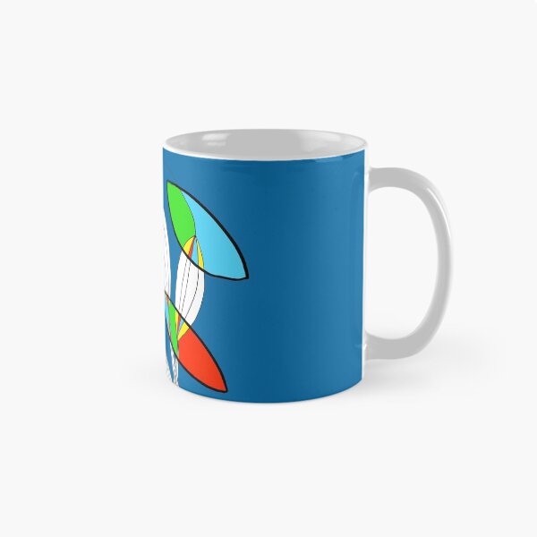 Item preview, Organic objects - 4 colors on Blue Board designed and sold by Istvan Ocztos.