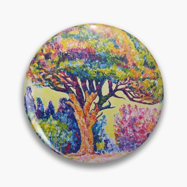 Item preview, Pine in the Sun - Hommage to Paul Signac designed and sold by CarolineLembke.